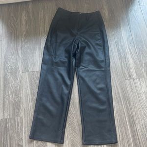 Aritzia leather pants